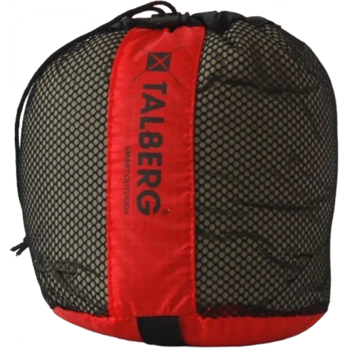 Мешок сетчатый TALBERG MESH SACK 5, черный-красный 4673747399131